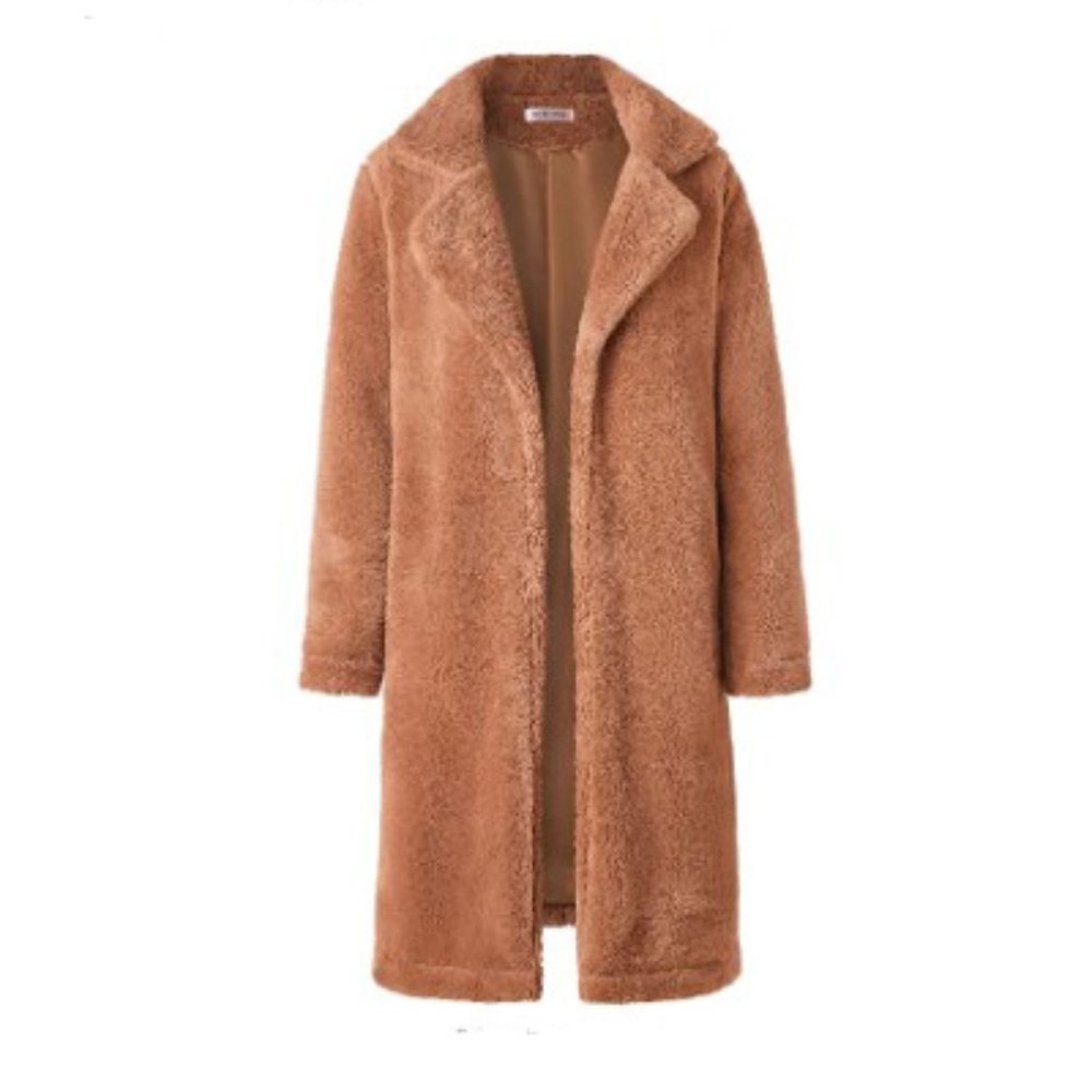 Angashion Teddy Coat - Size Large